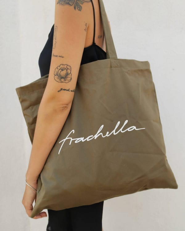 Tote bag olive