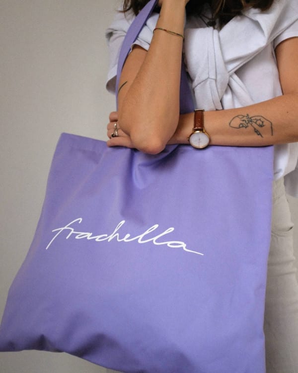 Pale purple Tote bag