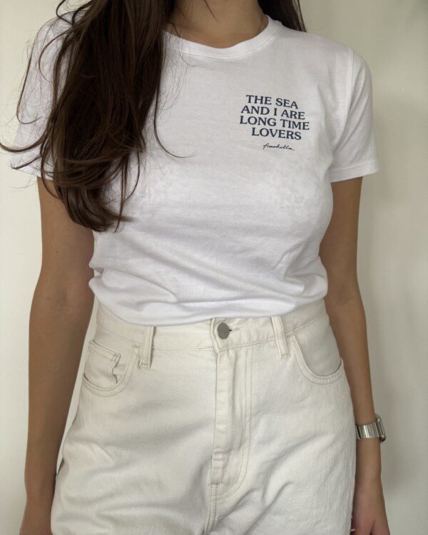 The sea and I baby Tee