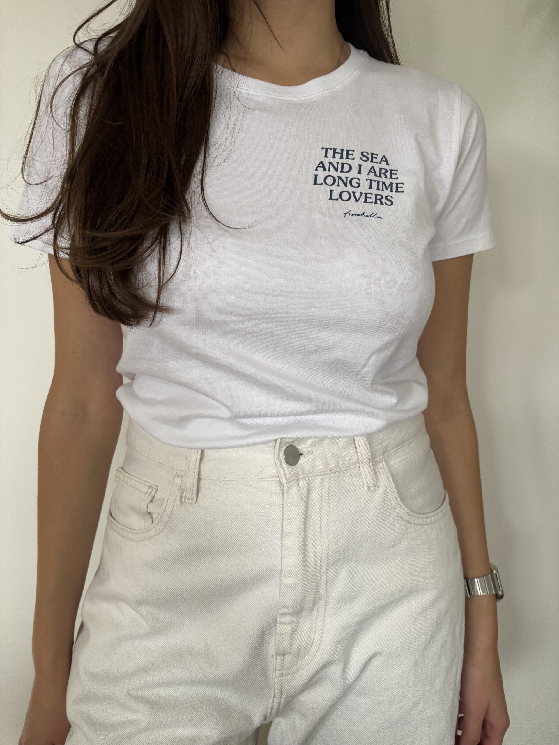 The sea and I baby Tee